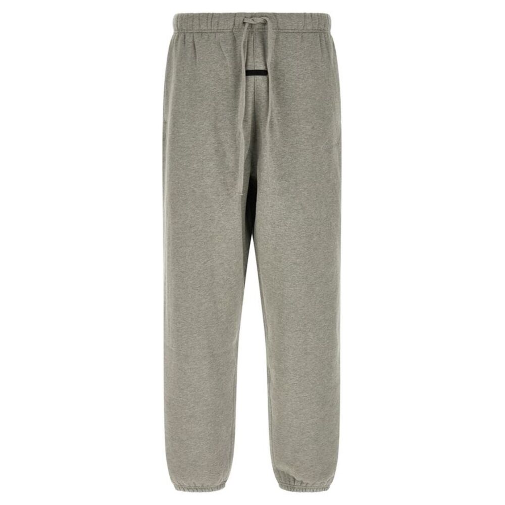 FEAR OF GOD ESSENTIAL Gray Cotton Athletic Men's Pants
